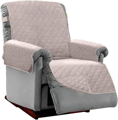 Vista 180 de Sofa Shield - Funda para sofá Loveseat con correa patentada, protector de cojín, funda reversible diseñada en EE. UU. resistente a manchas