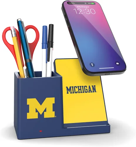 Vista 15 de SOAR NCAA - Soporte de carga inalámbrico unisex para teléfono celular y organizador de escritorio Color del