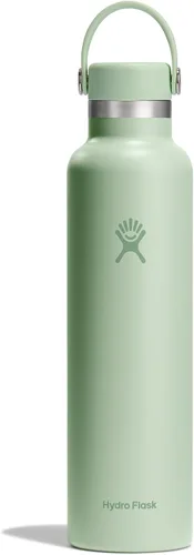 Vista 24 de Hydro Flask Botella de agua – Acero inoxidable aislado – Antiderrames, a prueba de fugas en 21 oz Tonal Trillium