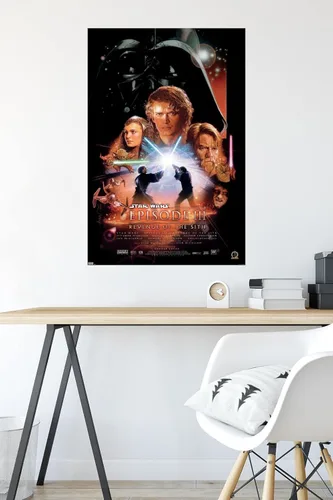 Vista 4 de Trends International 24X36 Star Wars: La Venganza de los Sith - Póster de Pared de Una Hoja, 24.00" x 36.00", Versión Sin Marco