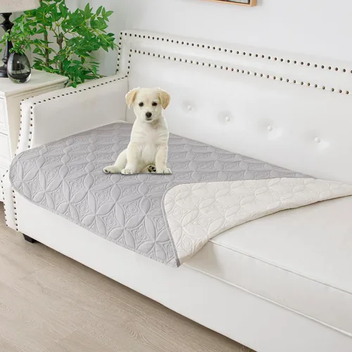 Vista 28 de Manta impermeable para perro, 30 x 30 pulgadas, fundas de sofá para mascotas pequeñas para sofá, silla, cama, protector de muebles de perros