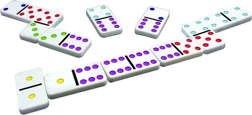 Vista 2 de TCG Toys Juegos clásicos – Doble 6 Dominó lata – Sé el primero en ganar! Ideal para niños y niñas mayores de 7 años