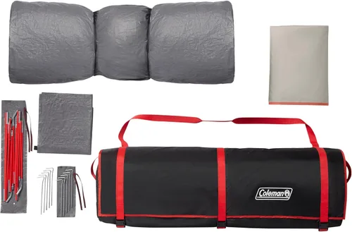 Vista 7 de Coleman Skylodge Instant Tent with Rainfly, Family Tent Sets Up in a Minute, Includes Pre-Attached Poles & Carry Bag, Made of PFAS-Free