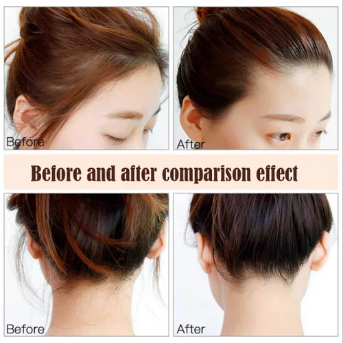 Vista 2 de Barra de fijación para cabello con frizz, 4 unidades de cera de acabado hidratante y brillante para flequillo y peinado - crema de fijación no grasa