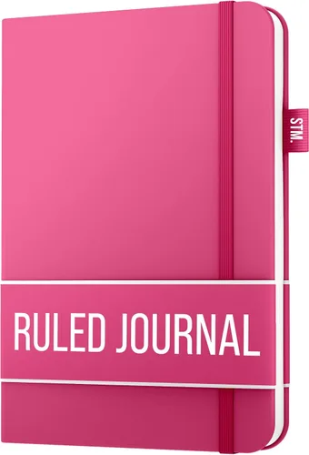 Vista 11 de Cuaderno rayado para escribir, 200 páginas, papel grueso de 4.23 oz/m² con notas adhesivas, lazo para bolígrafo, banda elástica, tapa dura de cuero