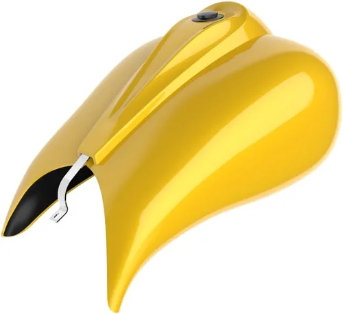Vista 77 de Cubiertas de tanque estiradas con consola de tablero y tapa de tanque de combustible, cubiertas de combustible de galón para Harley Touring Whisky