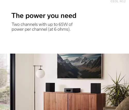 Vista 5 de Denon RCD-N12 Reproductor de CD Bluetooth con sintonizador de radio AM/FM integrado y Wi-Fi, reproductores de CD para sistema estéreo doméstico