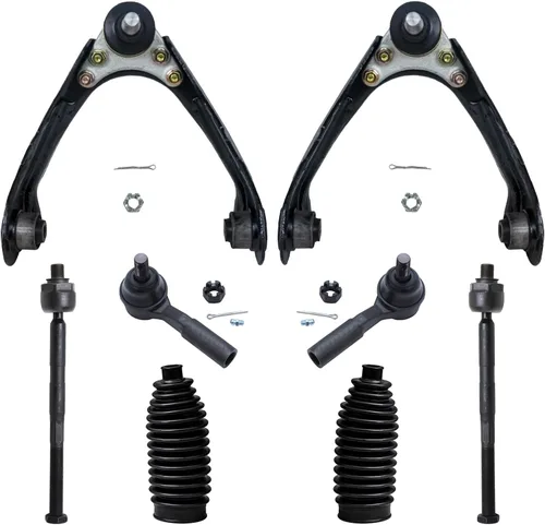 Vista 236 de Detroit Axle - Kit de brazos de control de extremo de 8 piezas para Toyota 2001-2003 Highlander 2002-2003 Camry Lexus ES300, 2 conjuntos de brazos
