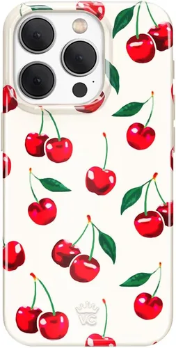 Vista 113 de VELVET CAVIAR Funda para iPhone 15, compatible con MagSafe, probada en caídas de 10 pies, Berry Baby