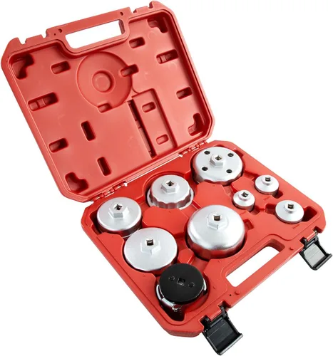 Vista 12 de OEMTOOLS 25409 - Juego de llaves para filtro de aceite, compatible con filtros de 2.520 in, 2.874 in y 2.913 in, juego de llaves para filtro