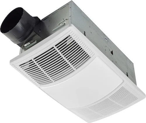 Vista 9 de Broan-NuTone BHFLED80 PowerHeat - Extractor de baño, calentador y combinación de luz LED, 80 CFM.