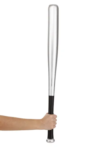 Vista 2 de Accesorio de Bate de Béisbol con Apariencia Metálica para Niños Multicolor