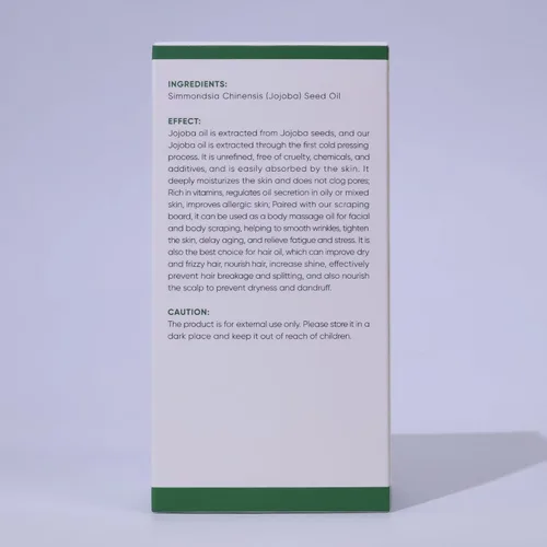 Vista 9 de Yeokoe Aceite de Jojoba Puro Prensado en Frío Sin Refinar Gua Sha para Cabello Más Saludable, Piel Más Suave, Aceite Hidratante Base Portador 3.52oz