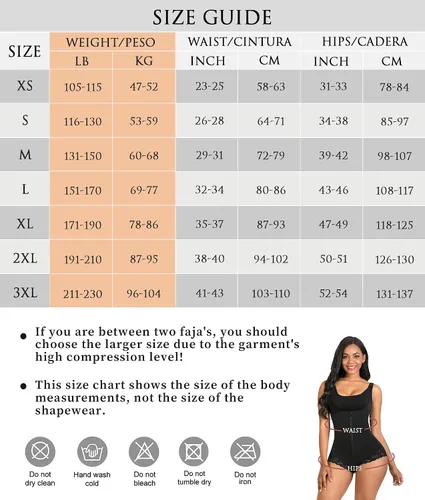 Vista 5 de YIANNA - Fajas colombianas para mujer posparto, control de abdomen, moldeador corporal, moldeador de glúteos