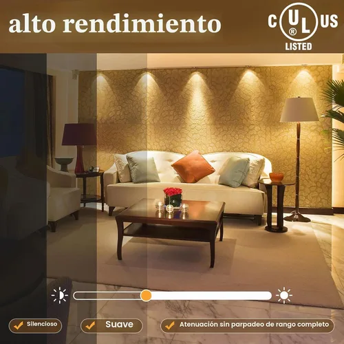 Vista 2 de Controlador LED regulable de 25W, 120V CA a 24V DC transformador