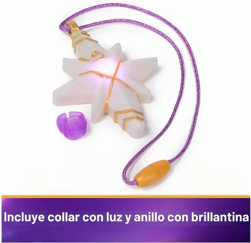 Vista 3 de Unicorn Academy Sophia’s Necklace, Dolls & Unicorn Toys, Ages 4+