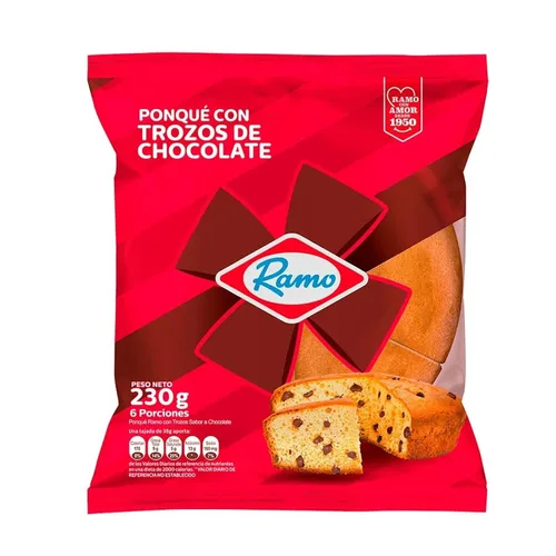 Vista 4 de Ponque Ramo (Pck de 3) es un delicioso snack cake colombiano colombiano Snack de colombia en línea Colombian Snacks colombianos snack