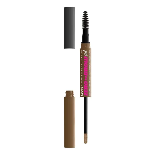Vista 15 de NYX PROFESSIONAL MAKEUP Zero to Brow, gel de cejas de larga duración, rubio ceniza