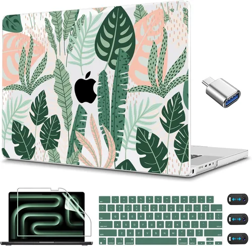 Vista 41 de CISSOOK Funda para MacBook Pro de 14 pulgadas 2025-2021 Release M5 A3434 M4 A3401 A3112 A3185 M3 A2918 A2992 M2 A2779 M1 A2442, carcasa rígida