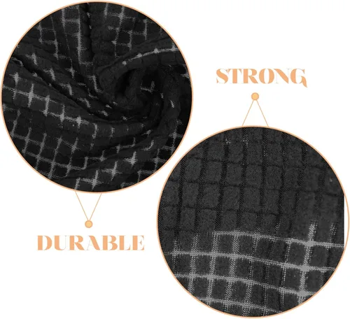 Vista 9 de VOSAREA Fundas para silla de escritorio de oficina, funda para reposacabezas de silla de computadora, funda elástica de repuesto para muebles, funda