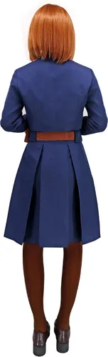 Vista 3 de DAZCOS Traje de uniforme Nobara para mujer talla estadounidense con cinturón y cintura