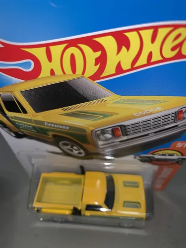 Vista 4 de Hot Wheels, 2017 HW Hot Trucks, 1978 Dodge Li'l Red Express Truck [Amarillo] 11/365