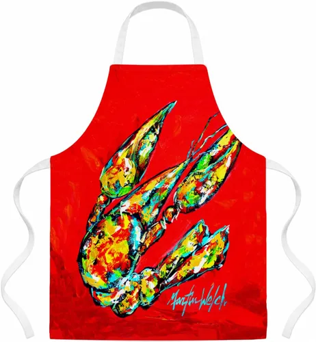 Vista 8 de Caroline's Treasures Apron Cooking Kitchen Server Baking Crafts Gardening for Adult Women Men, Unisex, Large, Multicolor
