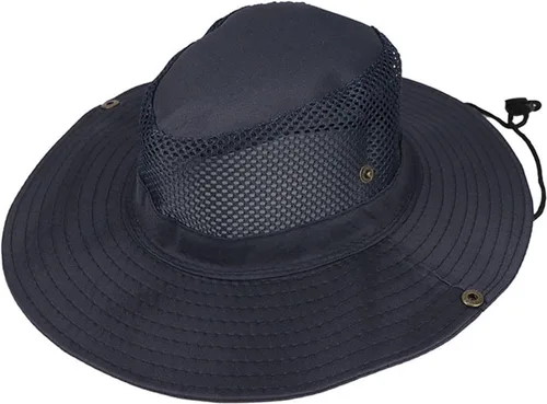 Vista 9 de Sun Hat for Wide Brim Mesh Breathable Fishing Hat,UPF 50+ UV Protection Beige