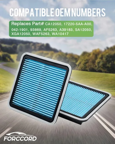 Vista 7 de Paquete de 2 filtros de aire para motor Compatible con Hyundai/Kia Santa Fe Sport, Sedona, Sorento2, Palisade, Telluride Reemplazo de filtro de aire