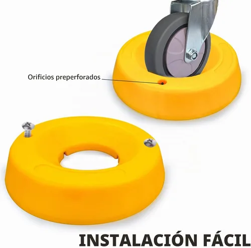 Vista 2 de HOXWELL Muelle de rueda duradero para gato de lengua de remolque, muelle de rueda resistente para carga cámper, caravana, barco, tope de rodillo