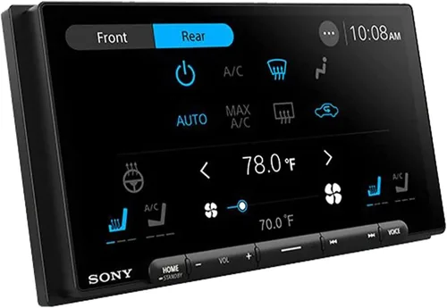 Vista 4 de Sony XAV-AX6000 Receptor multimedia de 7 pulgadas con Apple CarPlay/Android Auto inalámbrico, entrada de video HDMI y listo para Maestro
