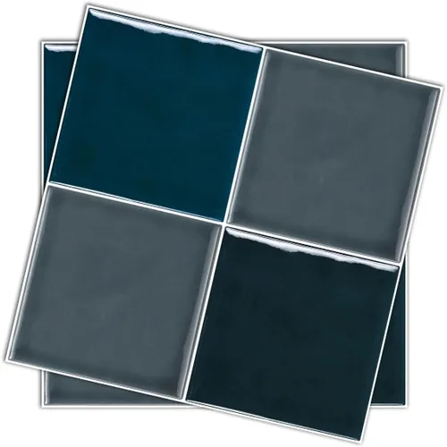 Vista 15 de Alwayspon Adhesivo de vinilo brillante de ladrillo de Provenza, autoadhesivo para azulejos de pared de transferencia de salpicaduras para cocina