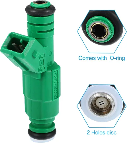Vista 5 de X AUTOHAUX 8pcs 0280155968 Inyector de combustible para Volvo S60 2.3T 2001-2004 2.4T 2001-2009 2.5T 2003-2009