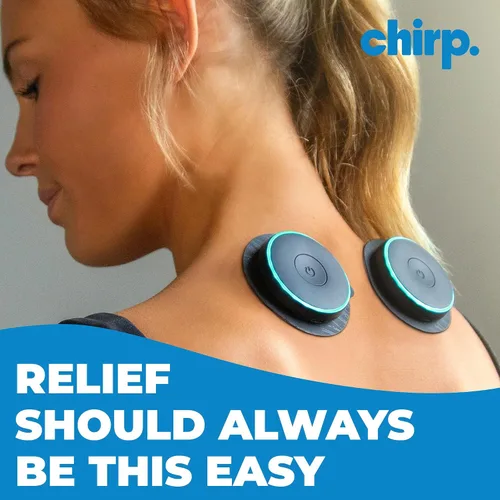 Vista 12 de Chirp Halo - Estimulador muscular inalámbrico - Dispositivo EMS portátil para recuperación muscular, alivio del dolor y entrenamiento de fuerza