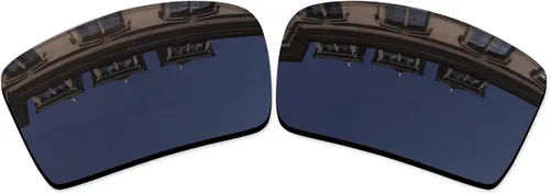 Vista 2 de Lentes de repuesto para gafas de sol Oakley Eyepatch 2 - Múltiples opciones Abrigo de espejo negro polarizado