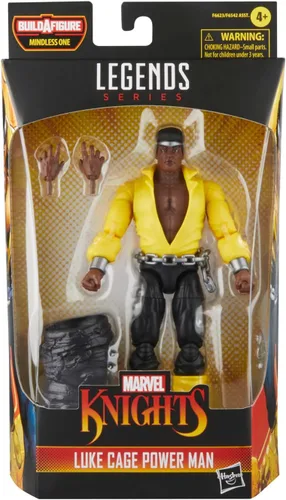Vista 2 de Marvel Legends Series Luke Cage Power Man, Knights Collectible Comics Figuras de acción de 6 pulgadas