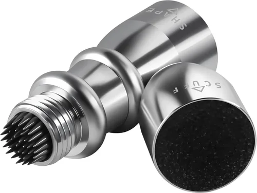 Vista 6 de Herramienta de punta de taco 3 en 1, moldeador profesional de punta de taco de billar, herramienta de accesorios para tacos de billar, raspador