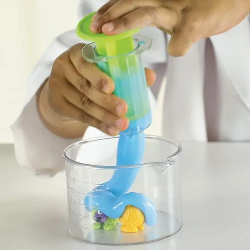 Vista 4 de Learning Resources Beaker Creatures Alien Experiment Lab, juego de 18 piezas, a partir de 5 años, exploración científica, kit de ciencia para niños