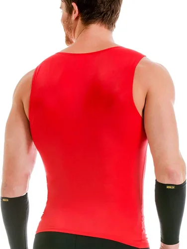 Vista 3 de Insta Slim musculosa de compresión muscular (Int) para hombre