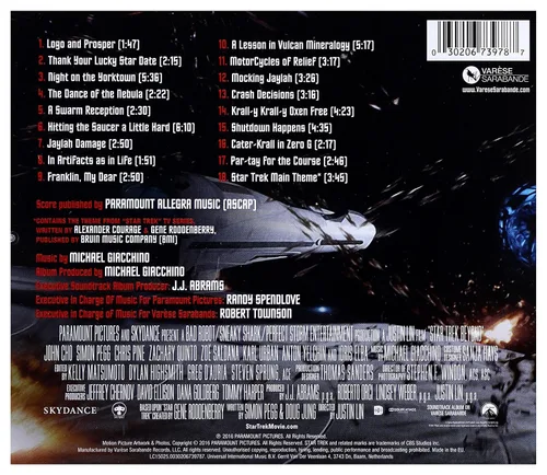 Vista 2 de Star Trek Beyond Soundtrack Soundtrack