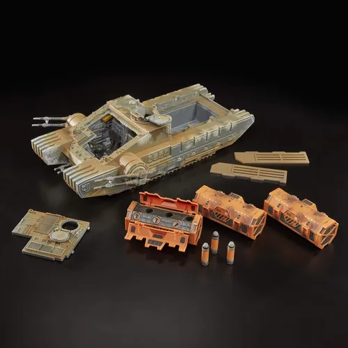 Vista 9 de Star Wars Tanque de asalto de combate imperial vintage