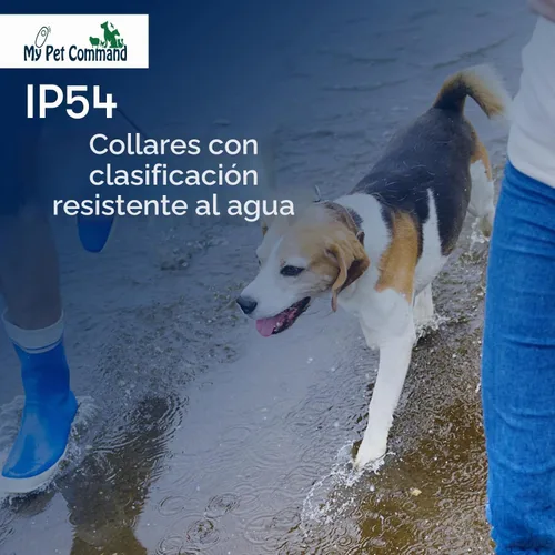 Vista 9 de My Pet Command, Barrera para mascotas de interior con rango ajustable, corrección estática y de tono, cerca invisible para perros con collar