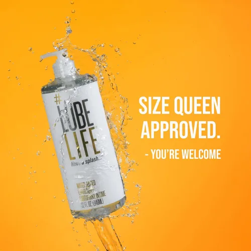 Vista 6 de LubeLife Lubricante a base de agua - Lubricante personal para hombres, mujeres y parejas, tamaño de viaje, no mancha, fácil de limpiar, seguro