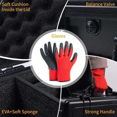 Vista 6 de Estuche rígido para compresor de aire para inflador de neumáticos DEWALT 20V MAX DCC020IB, a prueba de polvo, impermeable, a prueba de golpes