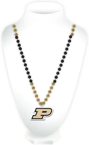Vista 6 de Rico Industries NCAA Fan Shop - Cuentas estilo Mardi Gras con logotipo del equipo 3-Color del