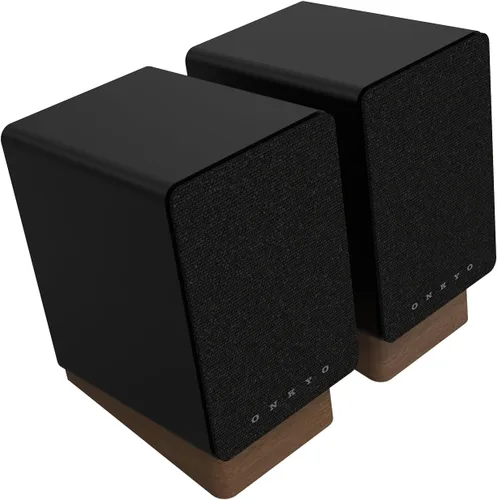 Vista 11 de Onkyo Creator Series GX-30ARC Altavoces Amplificados, Negro - Woofer de 4", USB/C, Línea/Phono, Puertos Ópticos y Conectividad de Audio Bluetooth 5.3