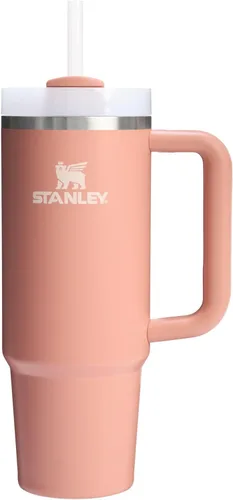 Vista 63 de STANLEY Quencher H2.0 Vaso Térmico con asa y pajilla, 64 onzas, tapa Flowstate de 3 posiciones, gran capacidad para viajes y deportes, vaso de acero