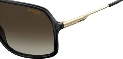 Vista 3 de Carrera 1019S Gafas de sol CA1019S-0807-HA-6410 - Marco negro lentes gradiente marrón diámetro de la lente