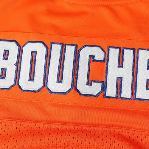 Vista 5 de Camiseta de fútbol The Waterboy #9 Bobby Boucher Adam Sandler 50 aniversario de la película Mud Dogs Bourbon Bowl