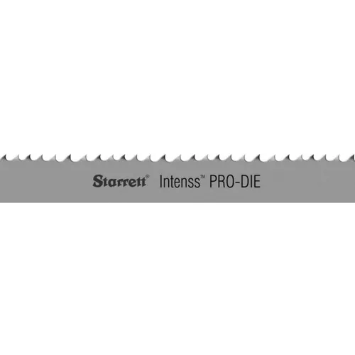 Vista 20 de Starrett Intenss PRO-DIE - Hoja de sierra de cinta bimetálica con dientes HSS de cobalto M-42 - Ideal para aceros de herramientas, troqueles, moldes
